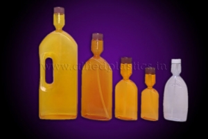 Mouth Wash and Hair Solution Bottles